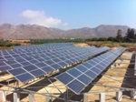 Solar Panels with tracker (Chorafakia, Akrotiri, Chania)