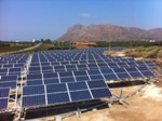 Solar Panels with tracker (Chorafakia, Akrotiri, Chania)
