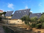 80Kw Solar Panel Station in Modi Platanias with ATLAS T150 tracker