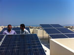 Solar Panels (Schott, total power 9,86kw) in Papanastasiou Heraklion