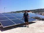 Solar Panels (Schott, total power 9,86kw) in Chatzidaki, Chania